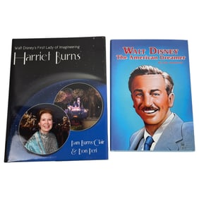 Hardcover Disney Book Signed by Tom Tumbusch, Pam Burns-Clair & Don Peri
