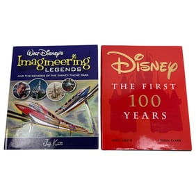 Disney Author Signed HC Book Collection Lot