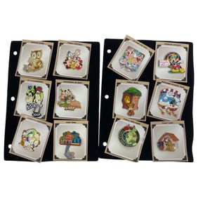 Vintage LE Disney Trading Pin Collection Lot