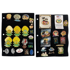 Vintage LE Disney Trading Pin Collection Lot