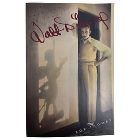 Walt Disney An American Original by Bob Thomas Signed by Bob Thomas
