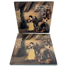 Snow White and the Seven Dwarfs - An Art in Its Making HC Book Signed