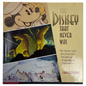 The Disney That Never Was HC Book Signed by Charles Solomon