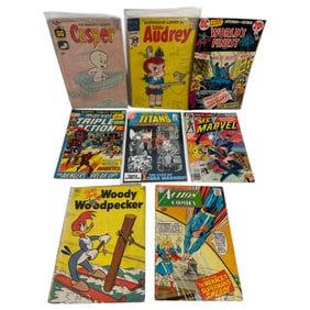Comic Book Collection Lot Assorted Vintage