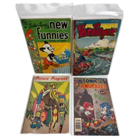 Comic Book Collection Lot Assorted Vintage