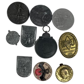 WW2 WWII German War Medal Pin Collection Lot