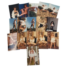 Vintage Erotic Nude Burlesque Risque Adult Photo Collection Lot Biker