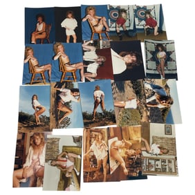 Vintage Erotic Nude Burlesque Risque Adult Photo Collection Lot Biker