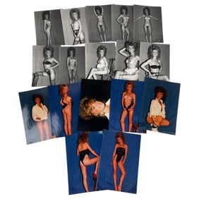 Vintage Erotic Nude Burlesque Risque Adult Photo Collection Lot Biker