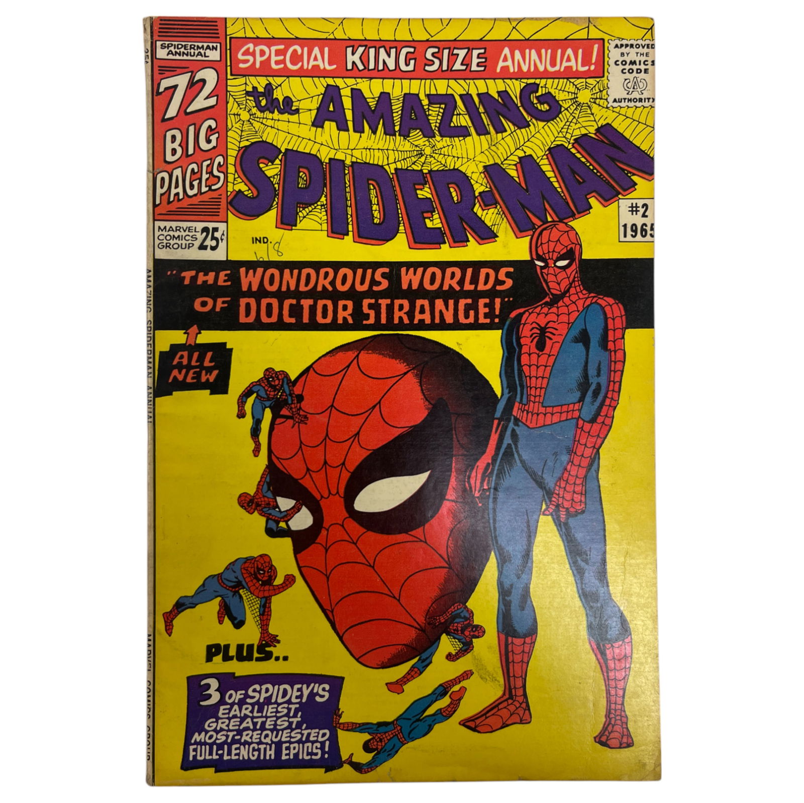 AMAZING SPIDER-MAN # 2 Annual 1965 Doctor Strange Sandman Marvel Comics (1 of 3)