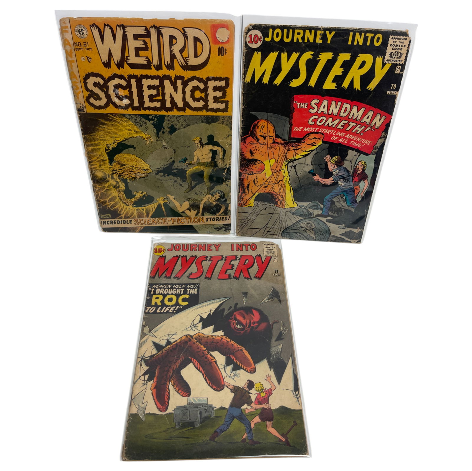 Journey Into Mystery Weird Science Vintage Comic Book Collection (1 of 4)