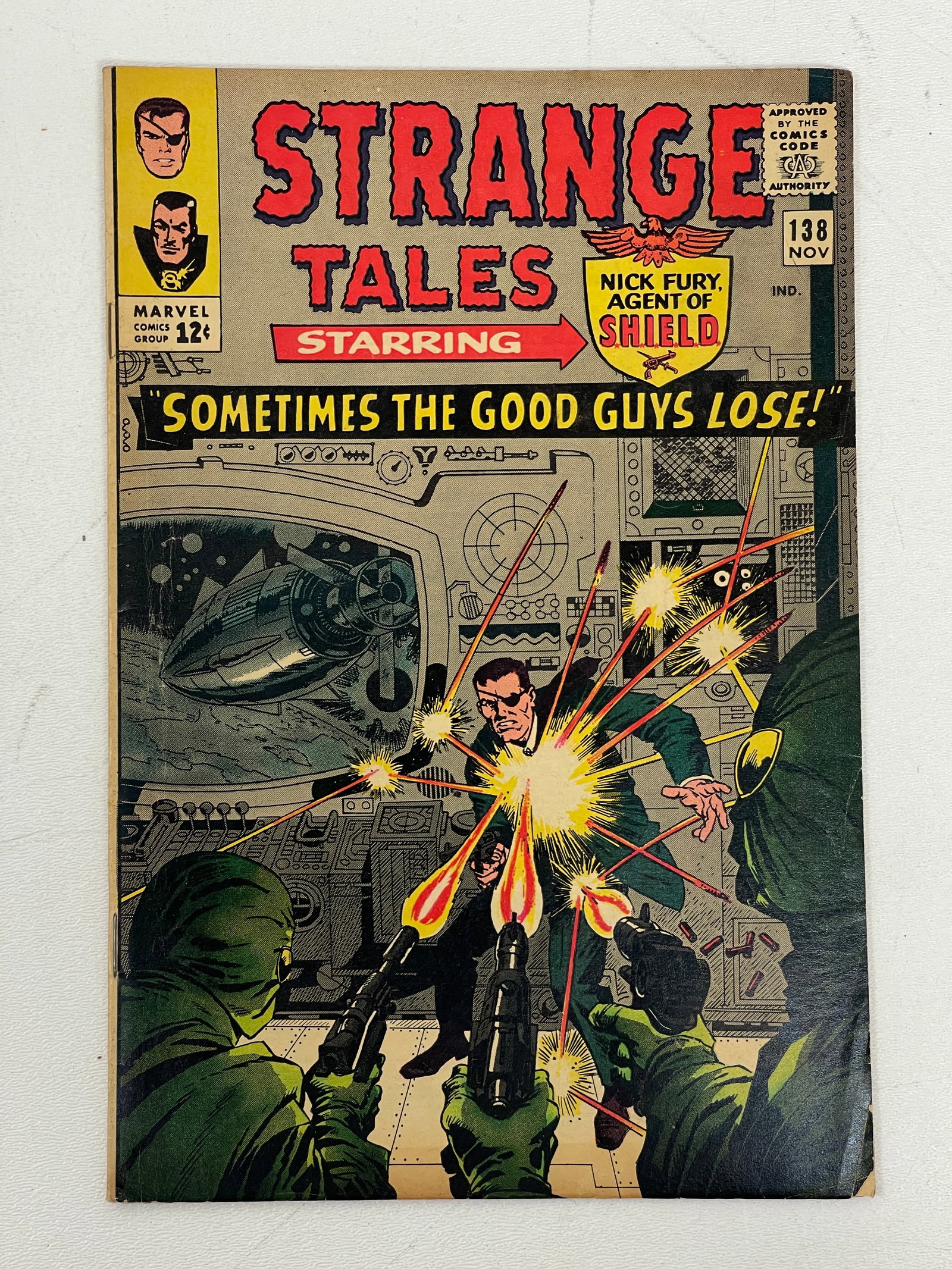STRANGE TALES #138 1st Appearance of Eternity Comic: STRANGE TALES #138 1st Appearance of Eternity Comic