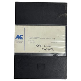 Michael Jackson 04-06-1988 Dirty Diana Off Line Master Maxell P341 Video Tape