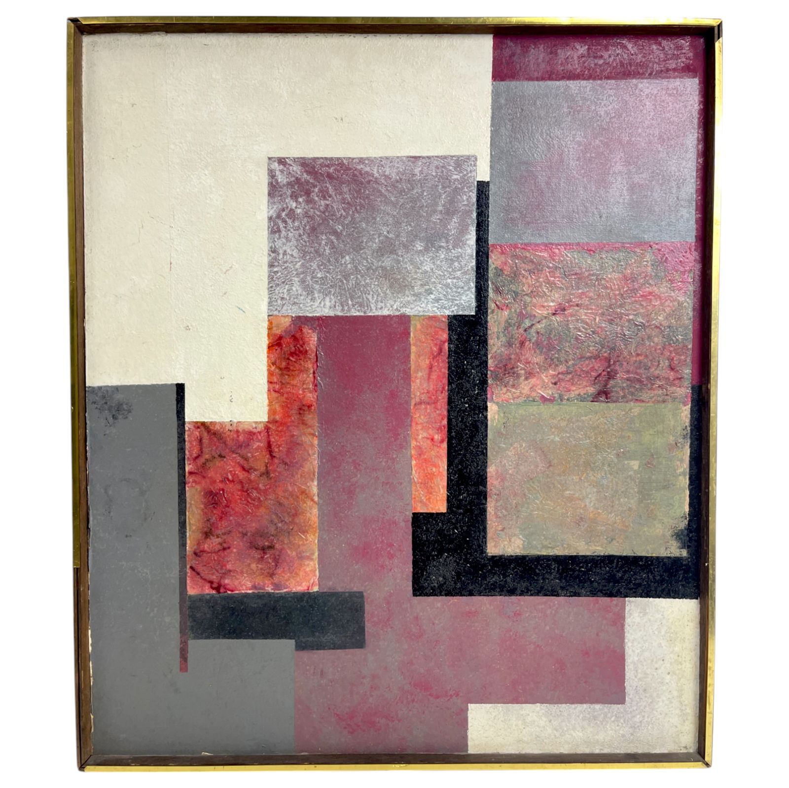 Hans Hofmann oil on Board Veluti in Speculum: Hans Hofmann Oil on Board - "Veluti in Speculum" This is an original oil on board painting by Hans Hofmann, titled Veluti in Speculum. The back of the painting features a Denver Public Library label a