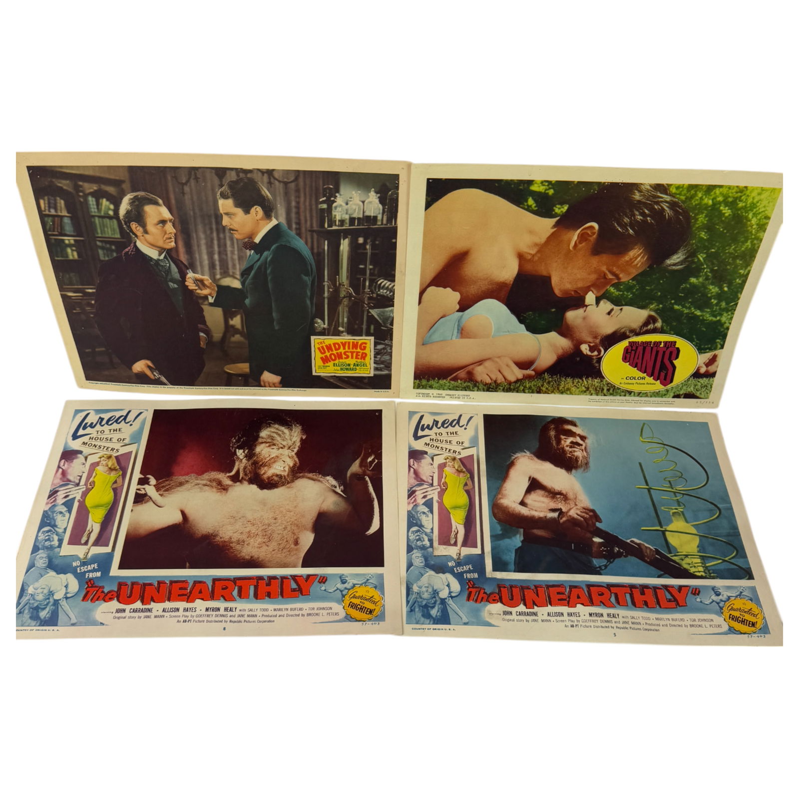 Vintage Original Lobby Card Movie Film Poster 14" x 11"  lot 4 (1 of 3)