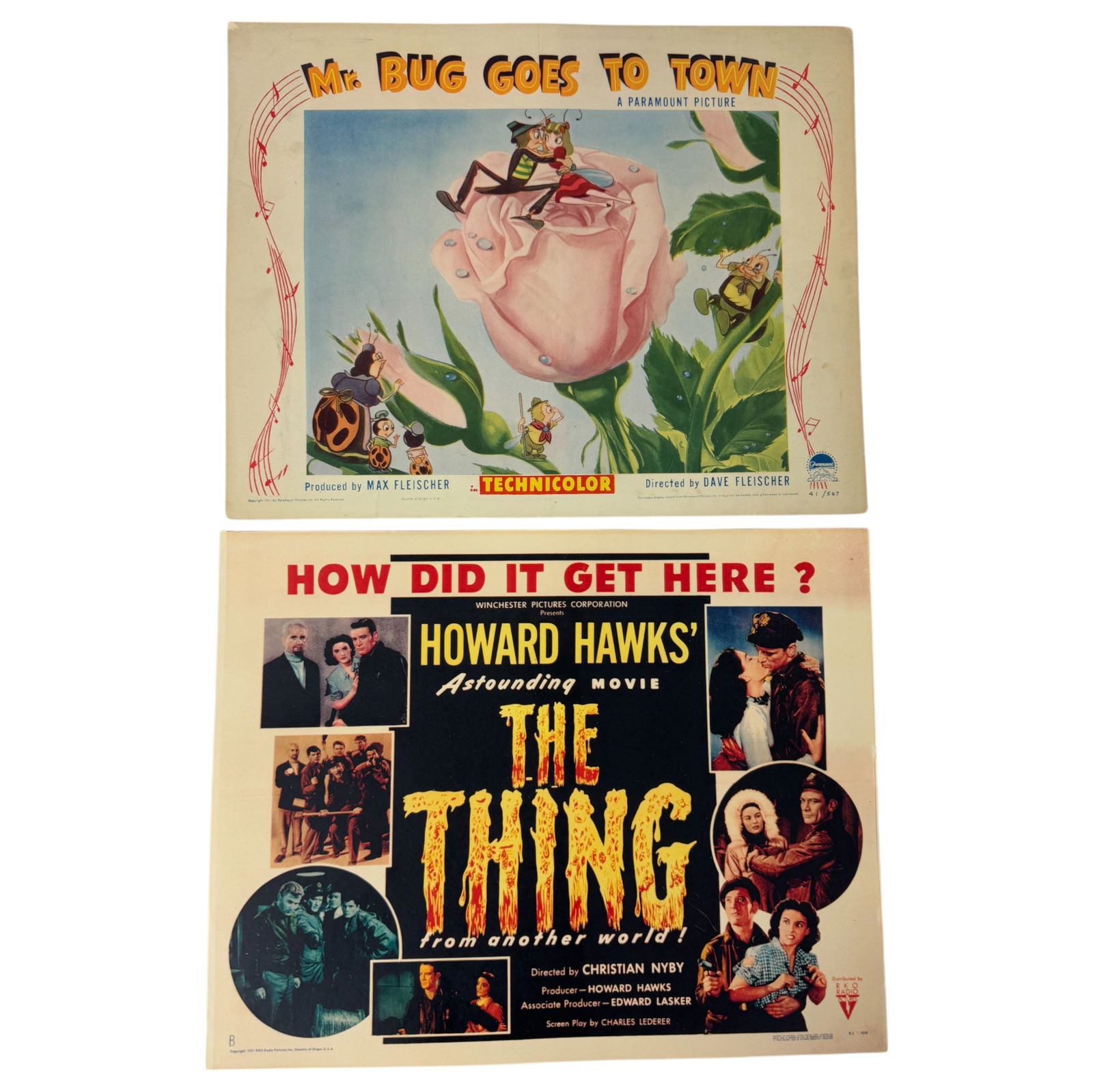 Vintage Original Lobby Card Movie Film Poster 14" x 11"  lot 2 (1 of 2)