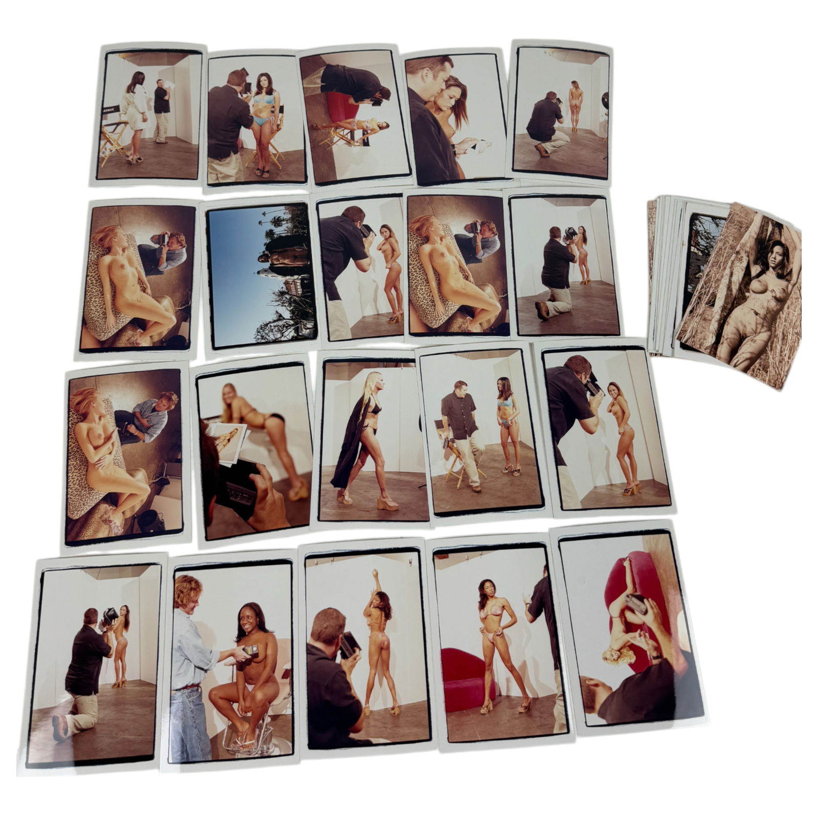 Vintage Playboy Nude Burlesque Risque Adult Photo Shooting Collection of Lot 35: Vintage Playboy Nude Burlesque Risque Adult Photo Shooting Collection of Lot 35 6" x 4"