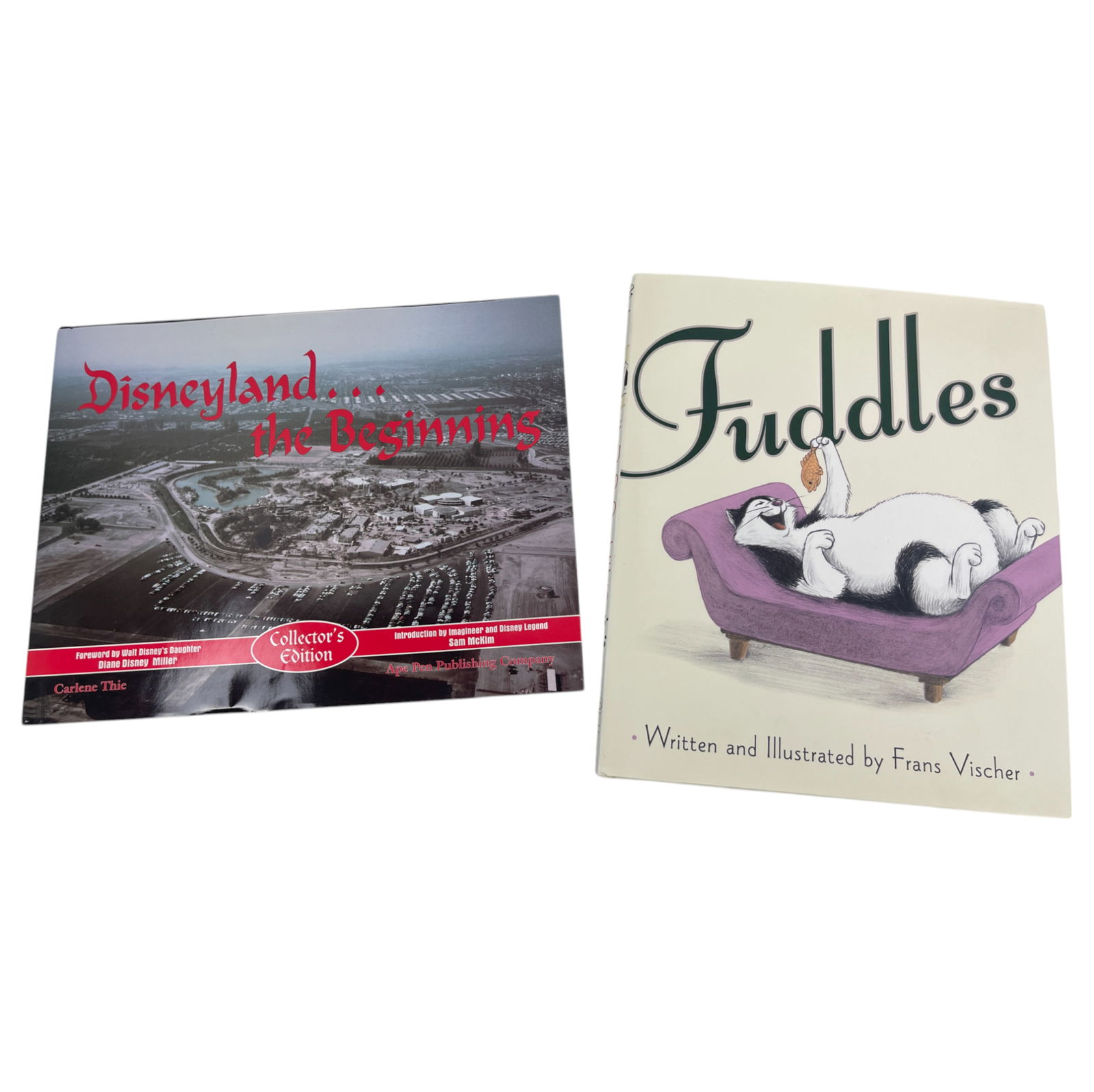 Walt Disney Fuddles and Puddles Book Signed and Sketch by Frans Vischer Lot 2 (1 of 10)