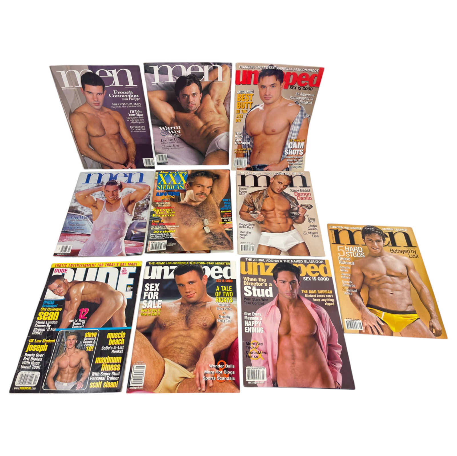 Vintage Gay Male Interest Male Model Magazine Collection Lot: Vintage Gay Male Interest Male Model Magazine Collection Lot