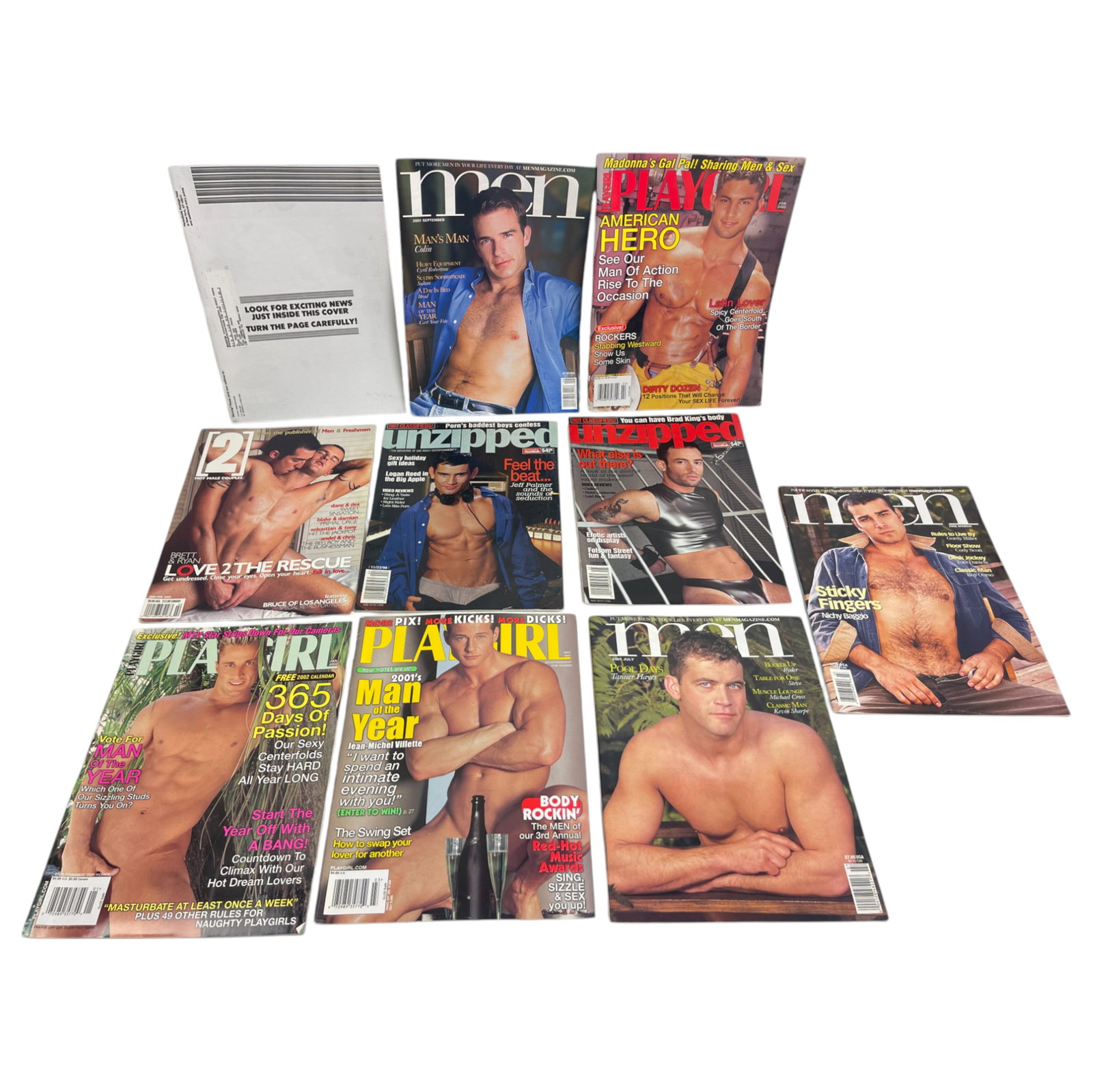 Vintage Gay Male Interest Male Model Magazine Collection Lot: Vintage Gay Male Interest Male Model Magazine Collection Lot
