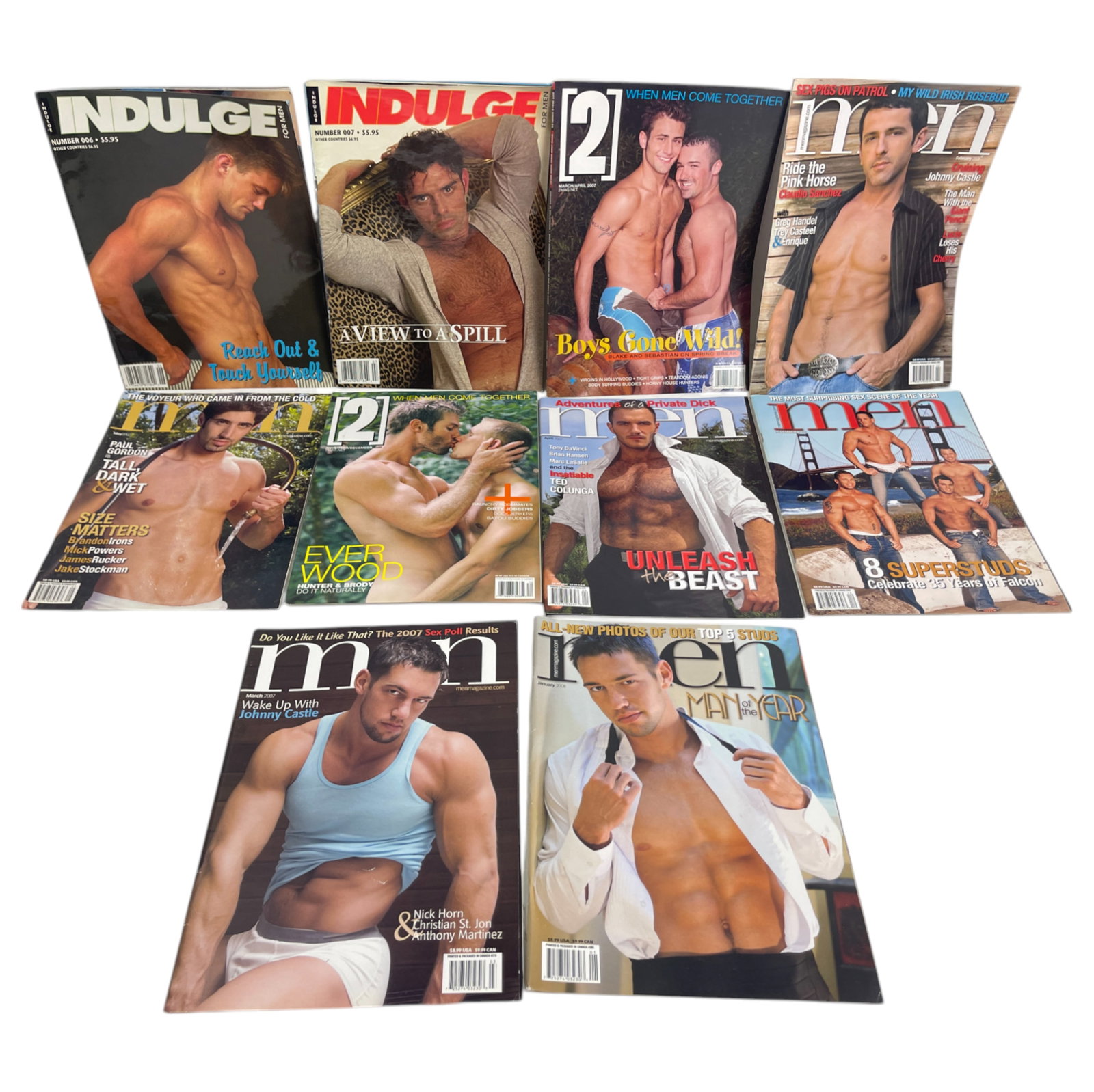 Vintage Gay Male Interest Male Model Magazine Collection Lot: Vintage Gay Male Interest Male Model Magazine Collection Lot