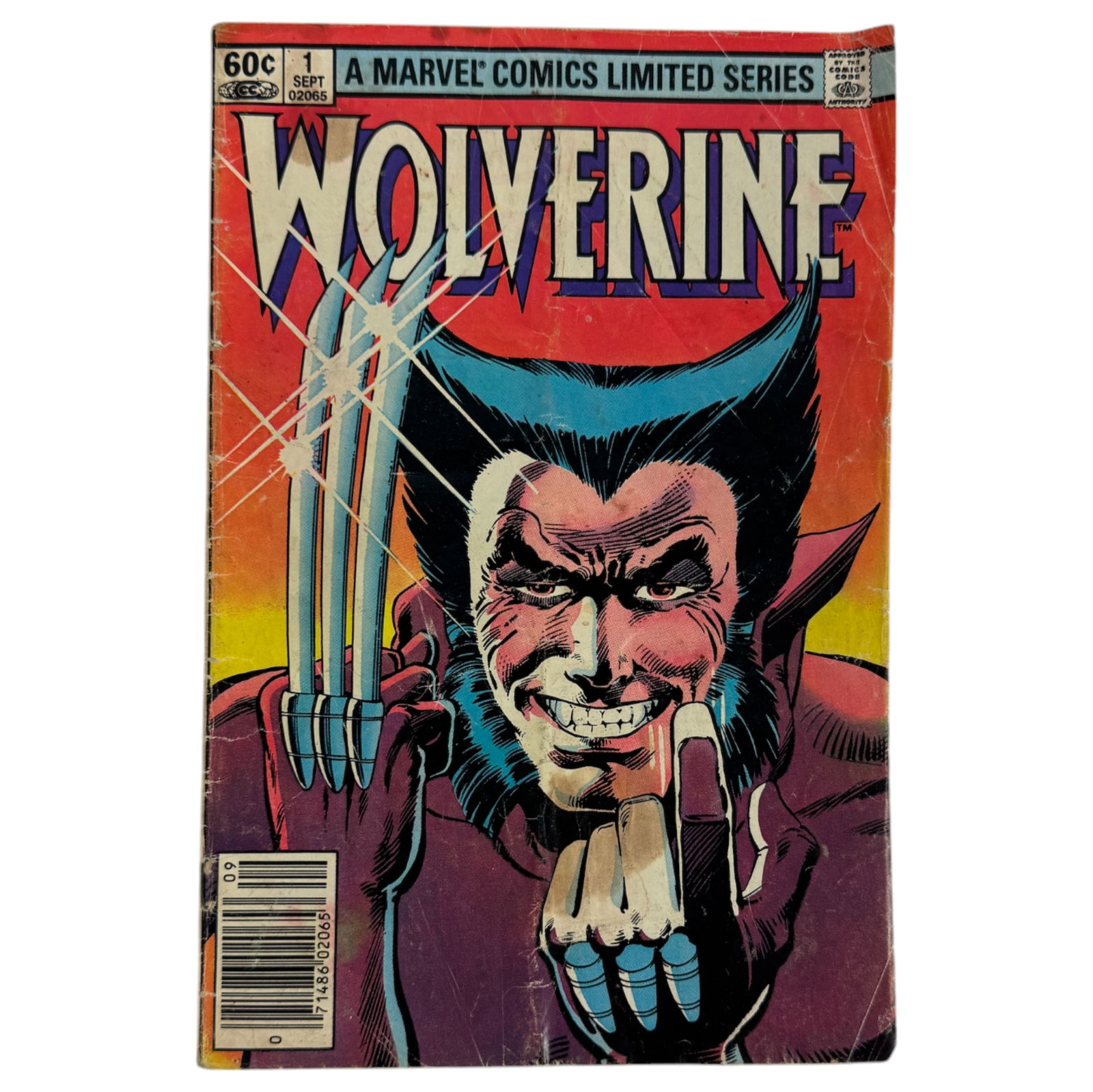 Wolverine #1 Marvel Limited Series 1982 Newsstand Comic Book (1 of 3)