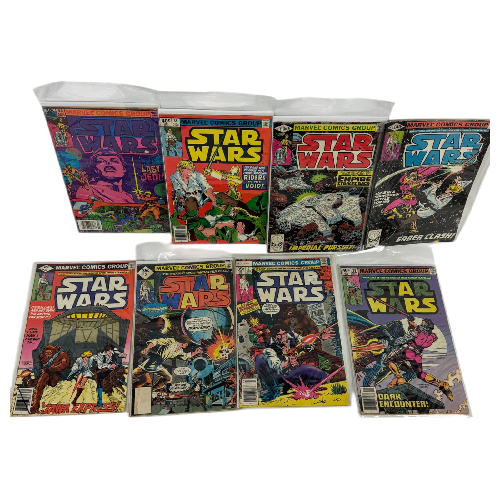 Vintage Marvel Star Wars Comic Book Lot (1 of 3)