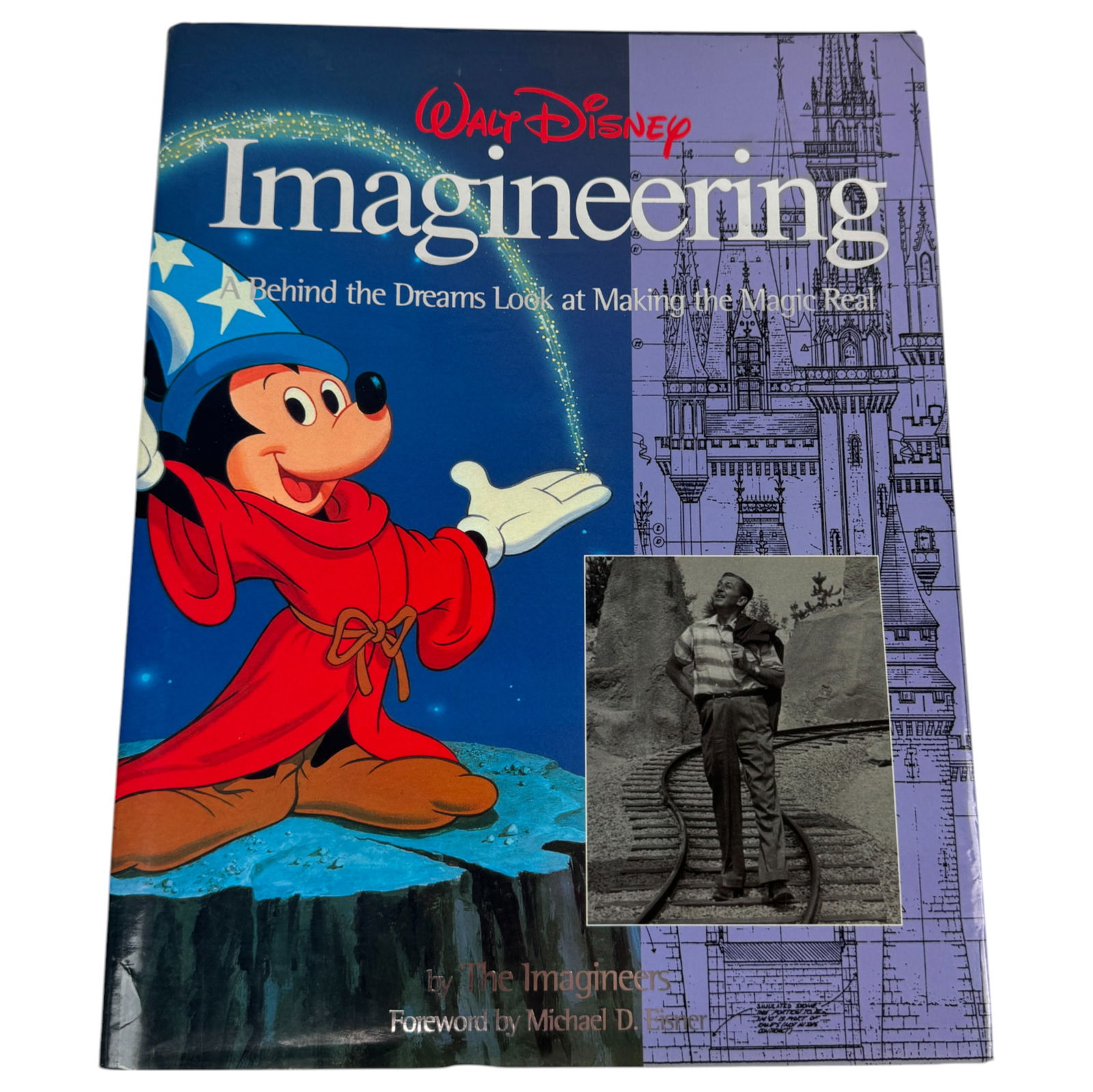 Walt Disney Imagineering HC Book Signed by Bill Justice David Mumford and Others (1 of 4)