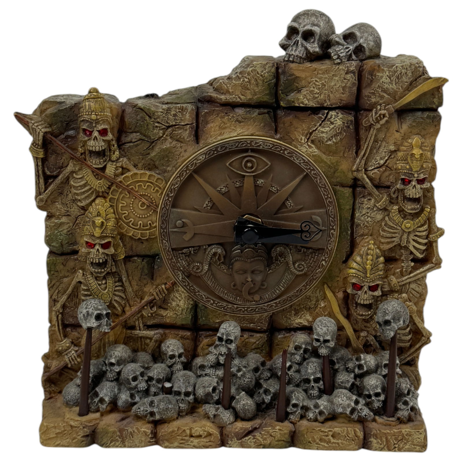 Disney Indiana Jones Adventures 10th Anniversary Resin Clock (1 of 4)