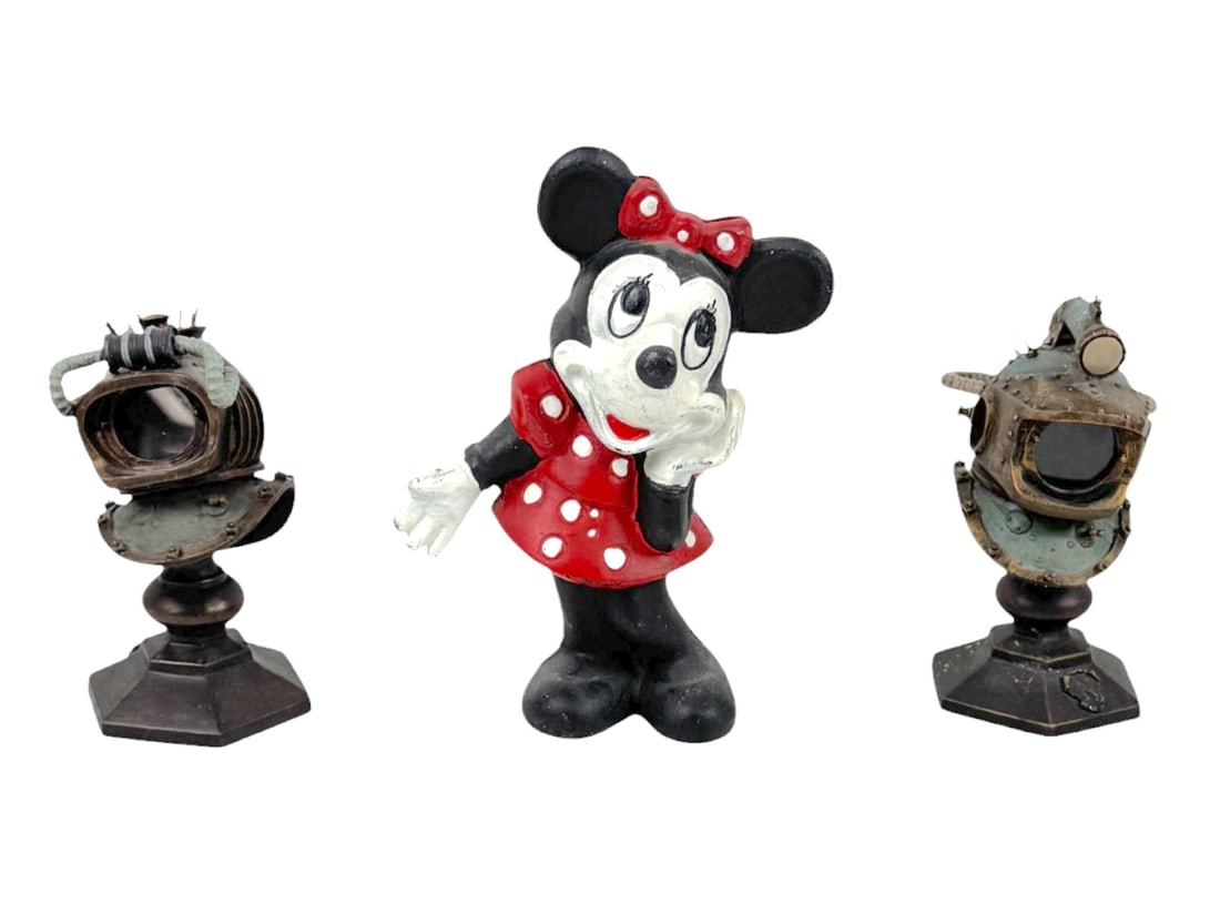 Disney Minnie Mouse and 20,000 Leagues Under the Sea Figurines: Disney Minnie Mouse and 20,000 Leagues Under the Sea Figurines