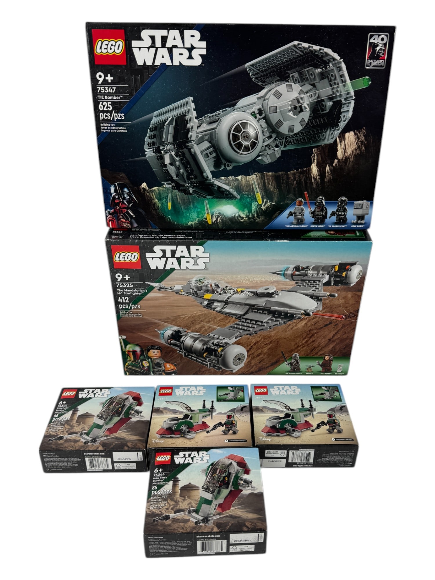 Star Wars Sealed LEGO Sets 75325 75347 75344 (1 of 4)