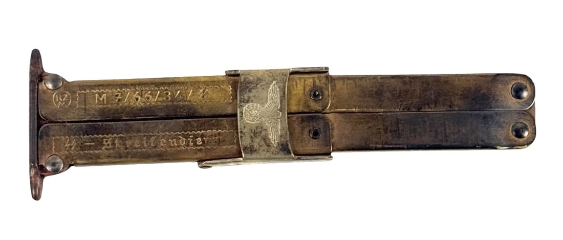 GERMAN WWII SS PARATROOPER FOLDING KNIFE (1 of 7)