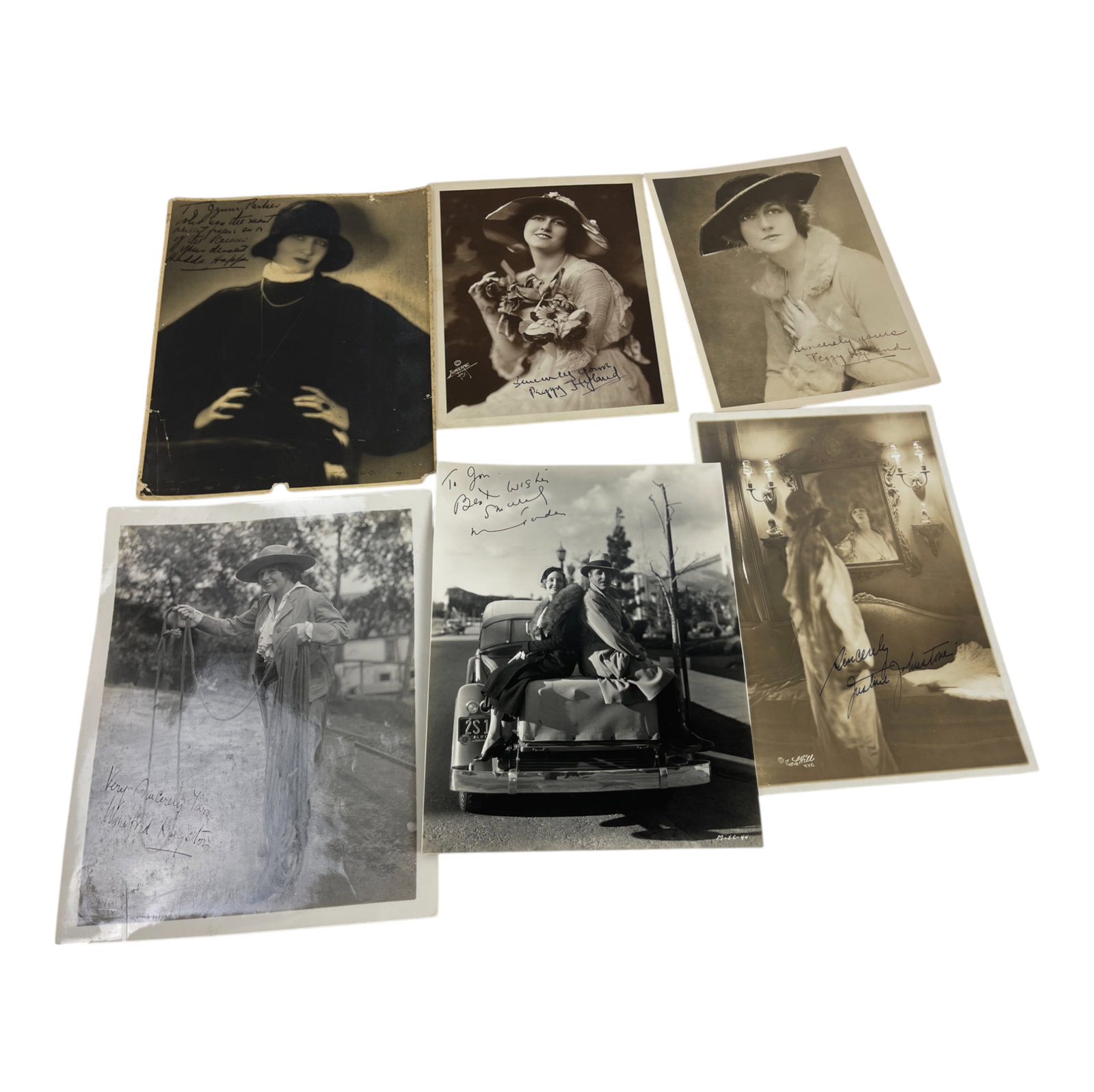Antique Silent Movie Actor Actress Hollywood Signed Autograph Photo Collection Lot Art Deco (1 of 4)