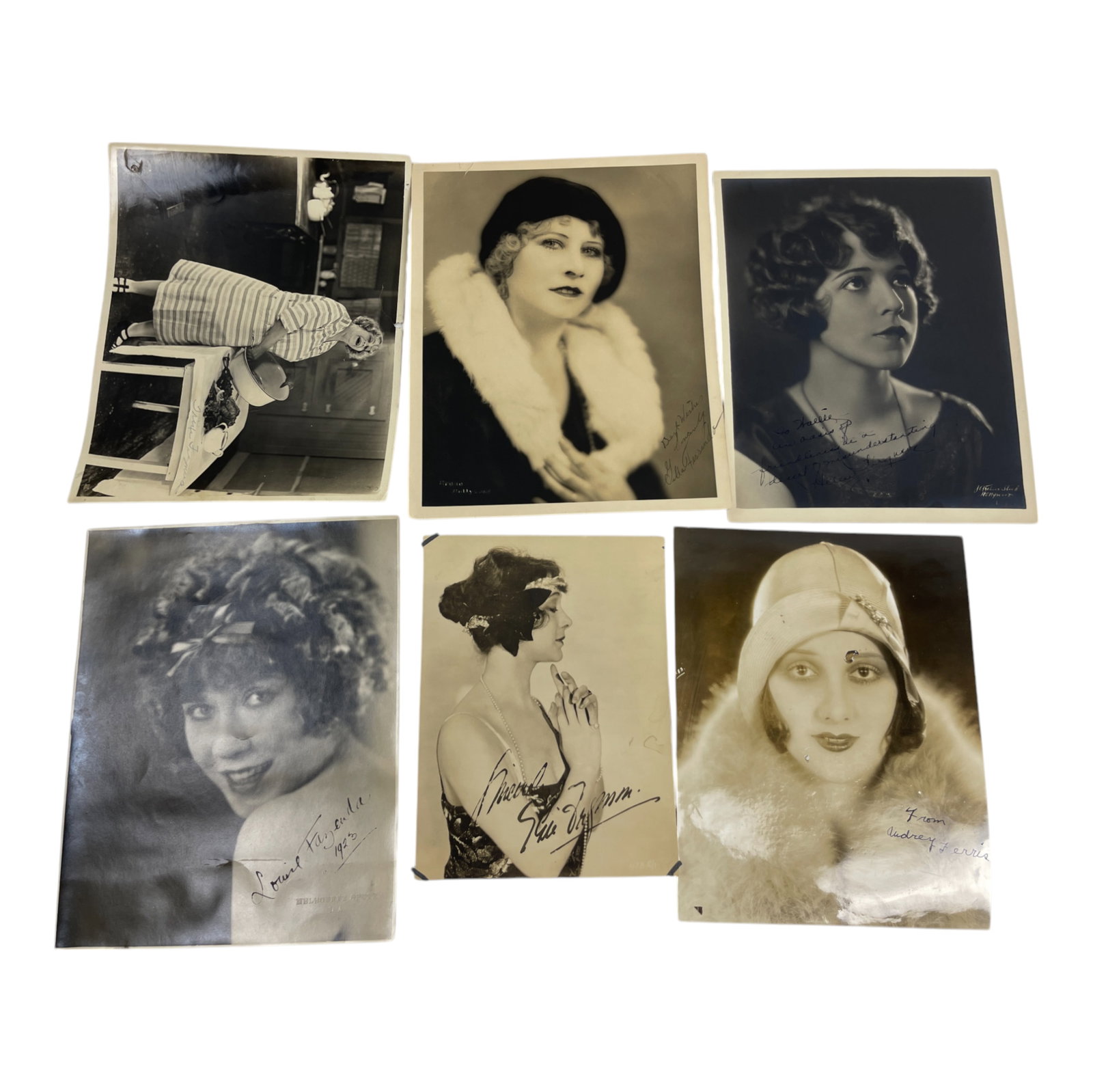 Antique Silent Movie Actor Actress Hollywood Signed Autograph Photo Collection Lot Art Deco (1 of 4)