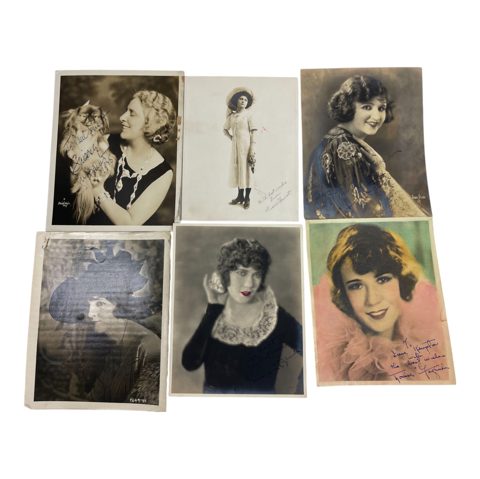 Antique Silent Movie Actor Actress Hollywood Signed Autograph Photo Collection Lot Art Deco (1 of 5)