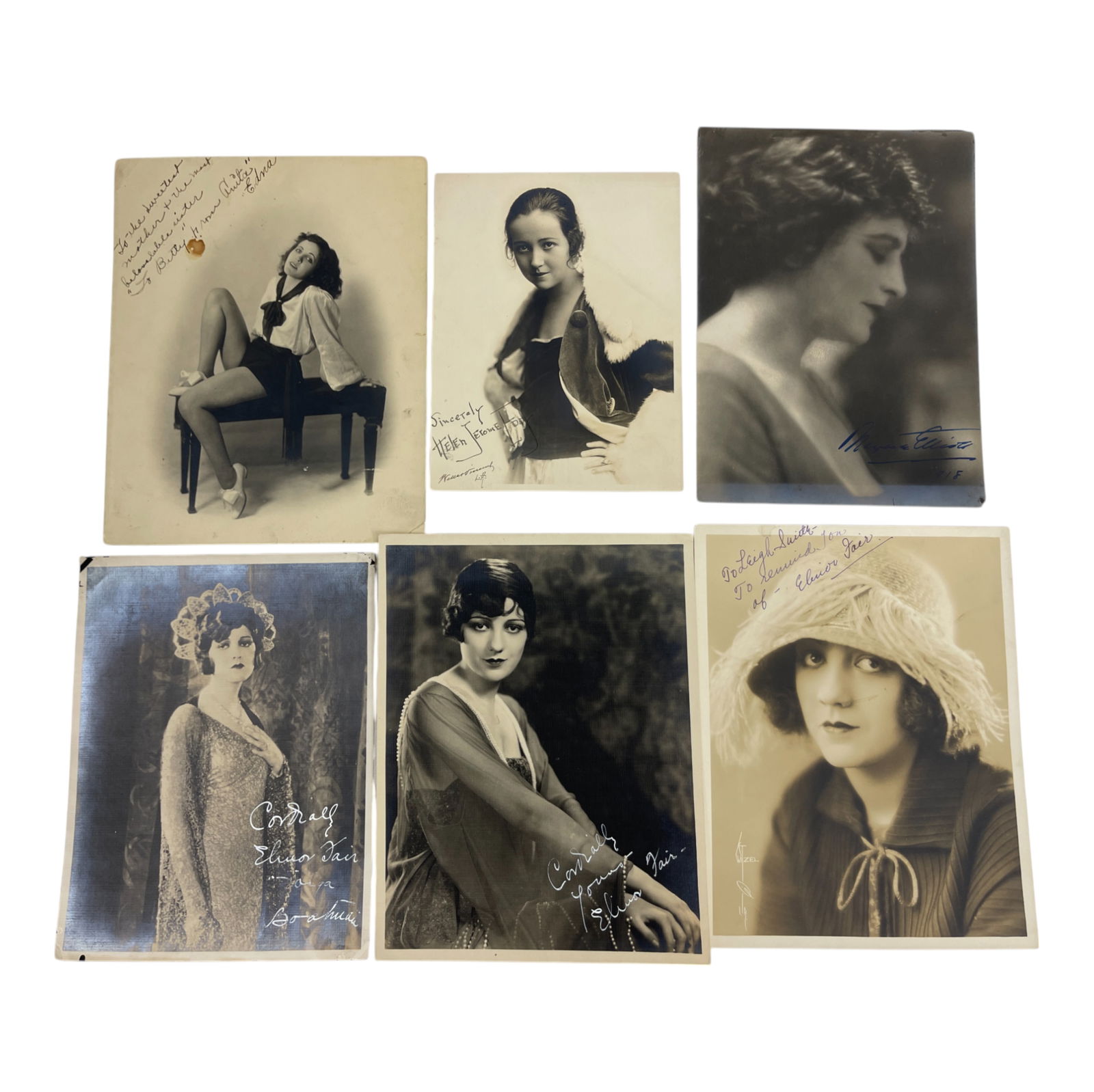 Antique Silent Movie Actor Actress Hollywood Signed Autograph Photo Collection Lot Art Deco (1 of 4)