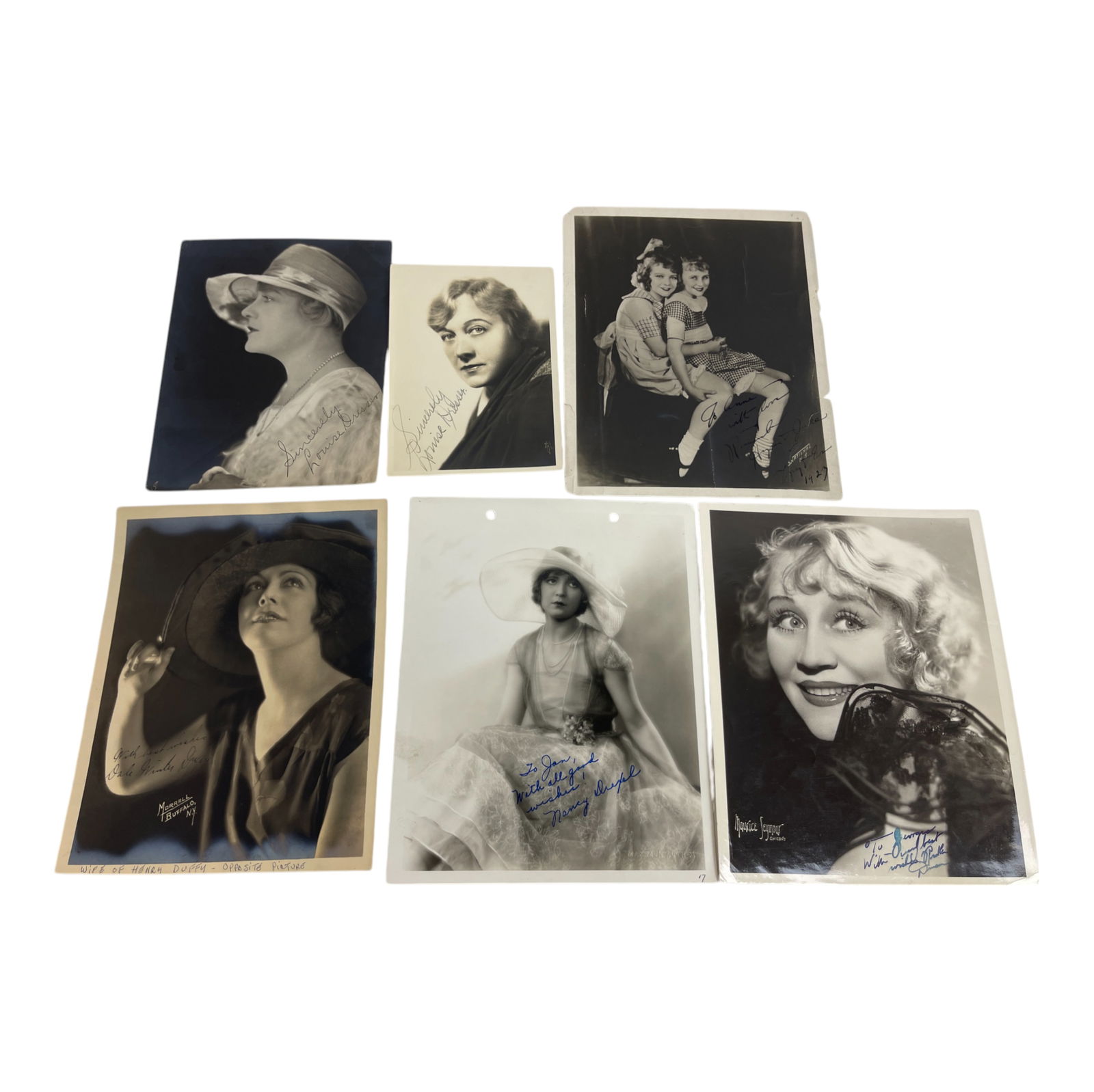 Antique Silent Movie Actor Actress Hollywood Signed Autograph Photo Collection Lot Art Deco (1 of 4)
