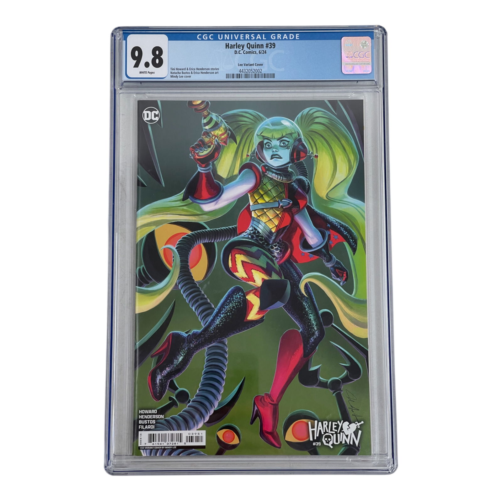 HARLEY QUINN #39 1:50 VARIANT - GRADED CGC 9.8 COMIC BOOK (1 of 2)