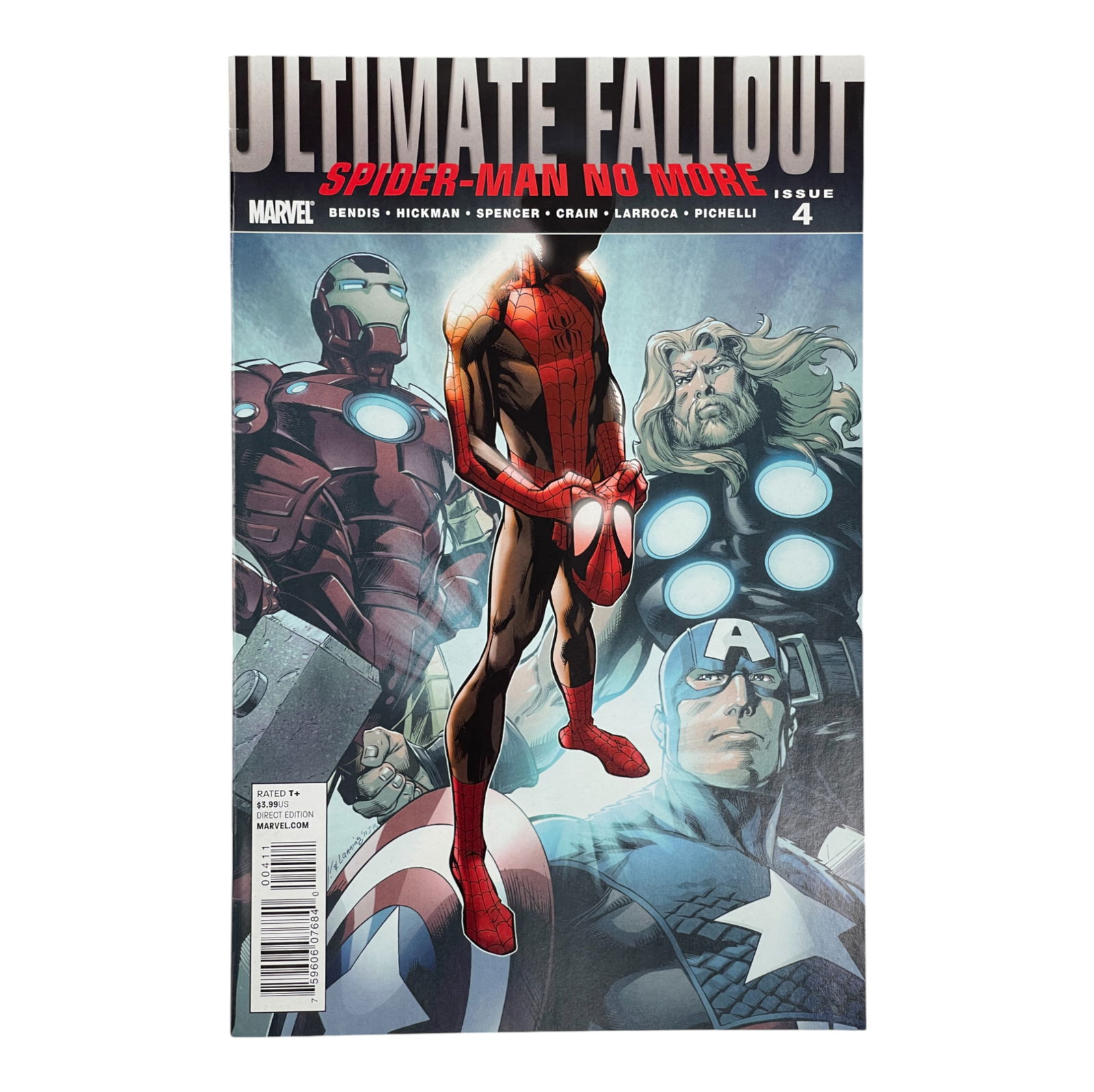 Ultimate Fallout #4 Marvel High grade - 1st Appearance Miles Morales Spider-Man Comic  Newsstand (1 of 3)