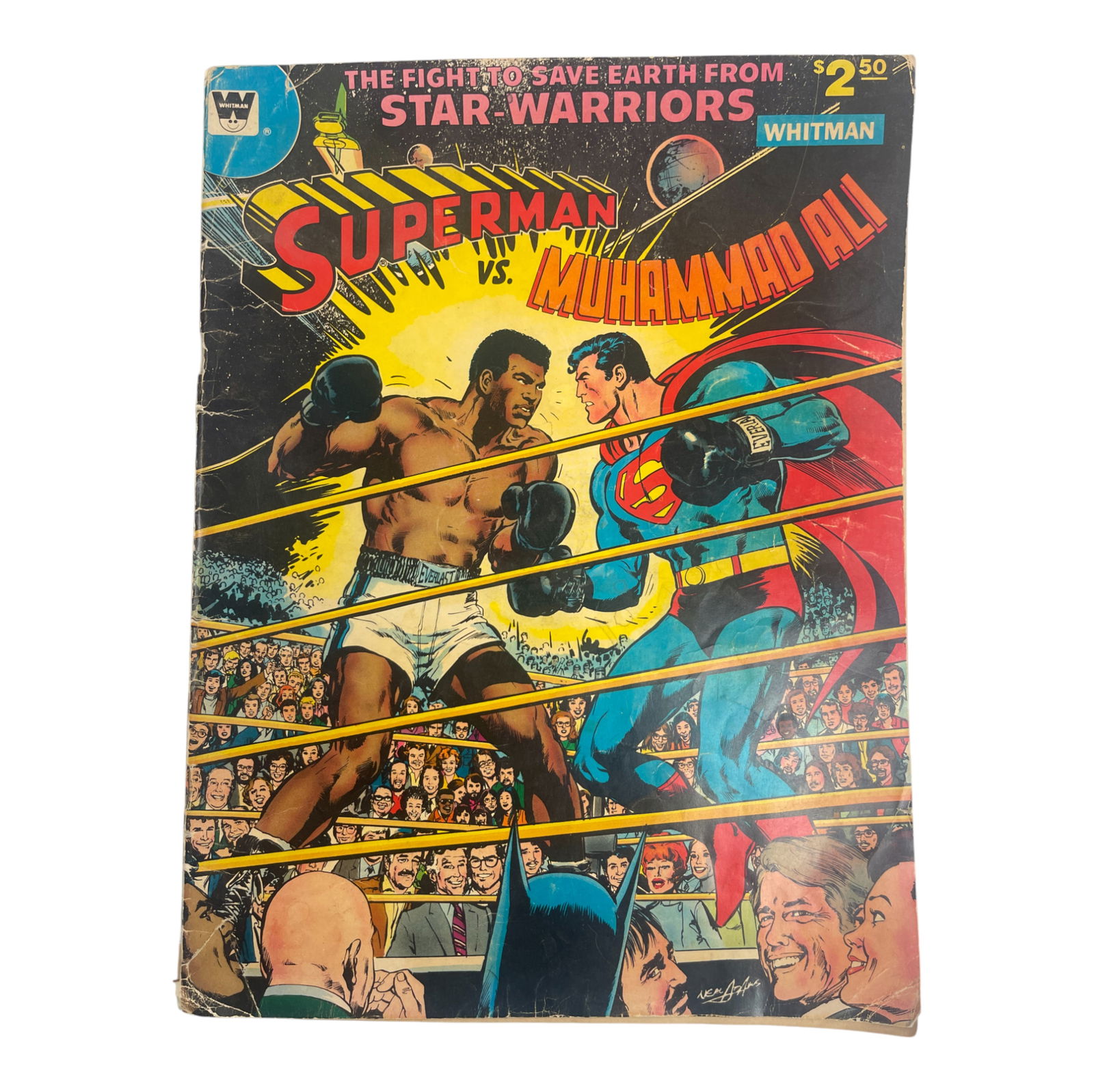 Superman vs Muhammad Ali DC Treasury Edition C-56 Whitman 1978 CBCS (1 of 3)