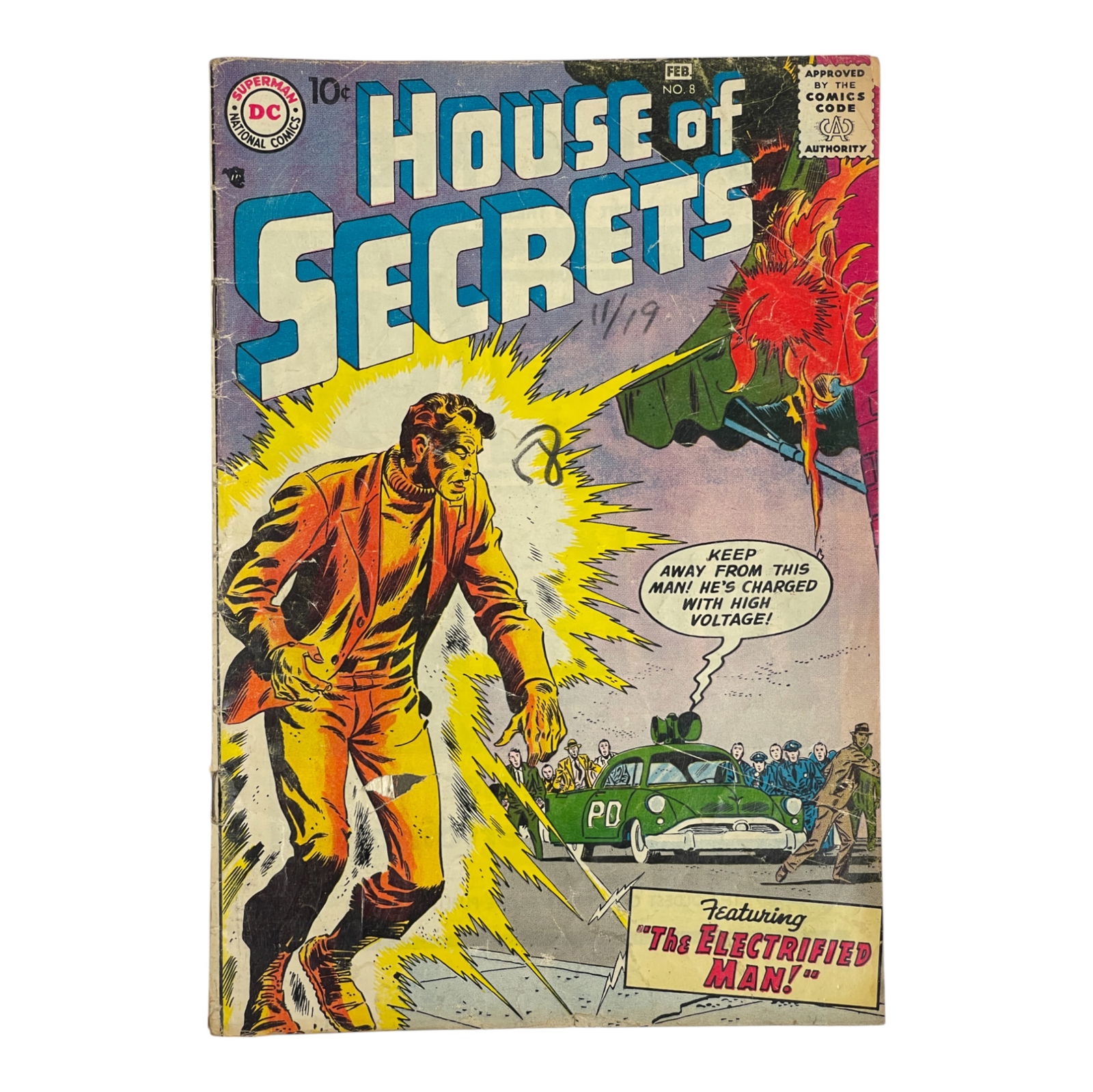 HOUSE OF SECRETS #8 Golden Age DC Comic Book (1 of 4)