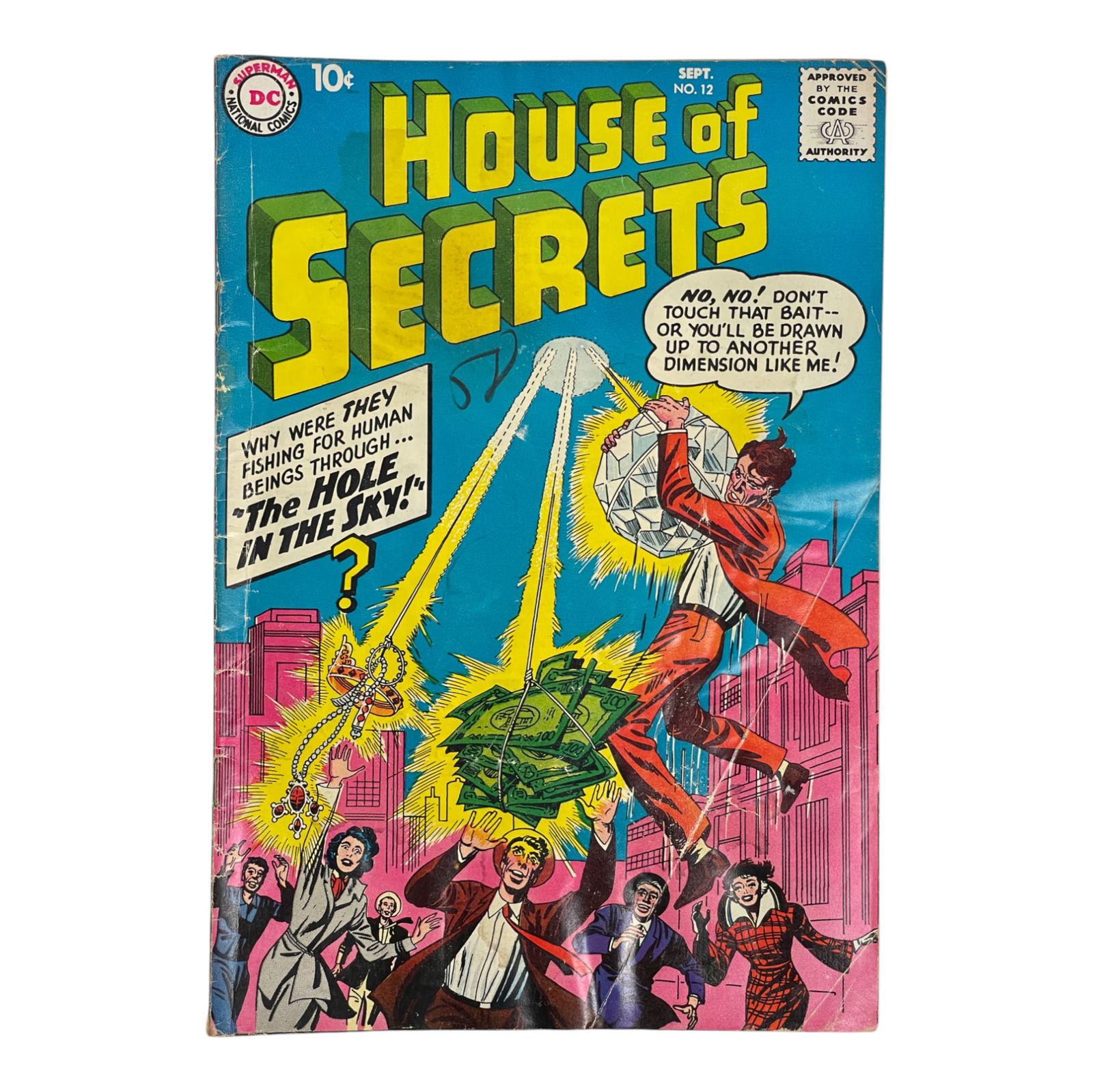 HOUSE OF SECRETS #12 Golden Age DC Comic Book (1 of 4)
