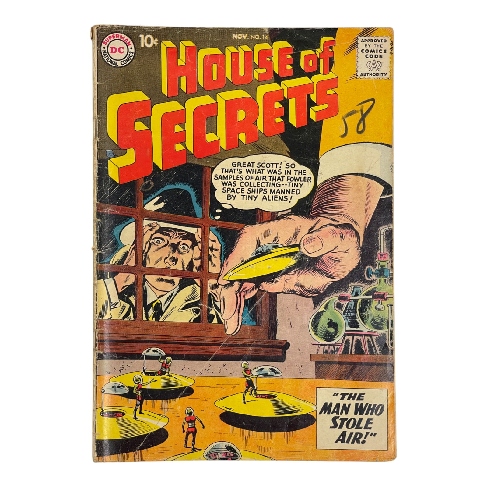 HOUSE OF SECRETS #14 Golden Age DC Comic Book (1 of 3)