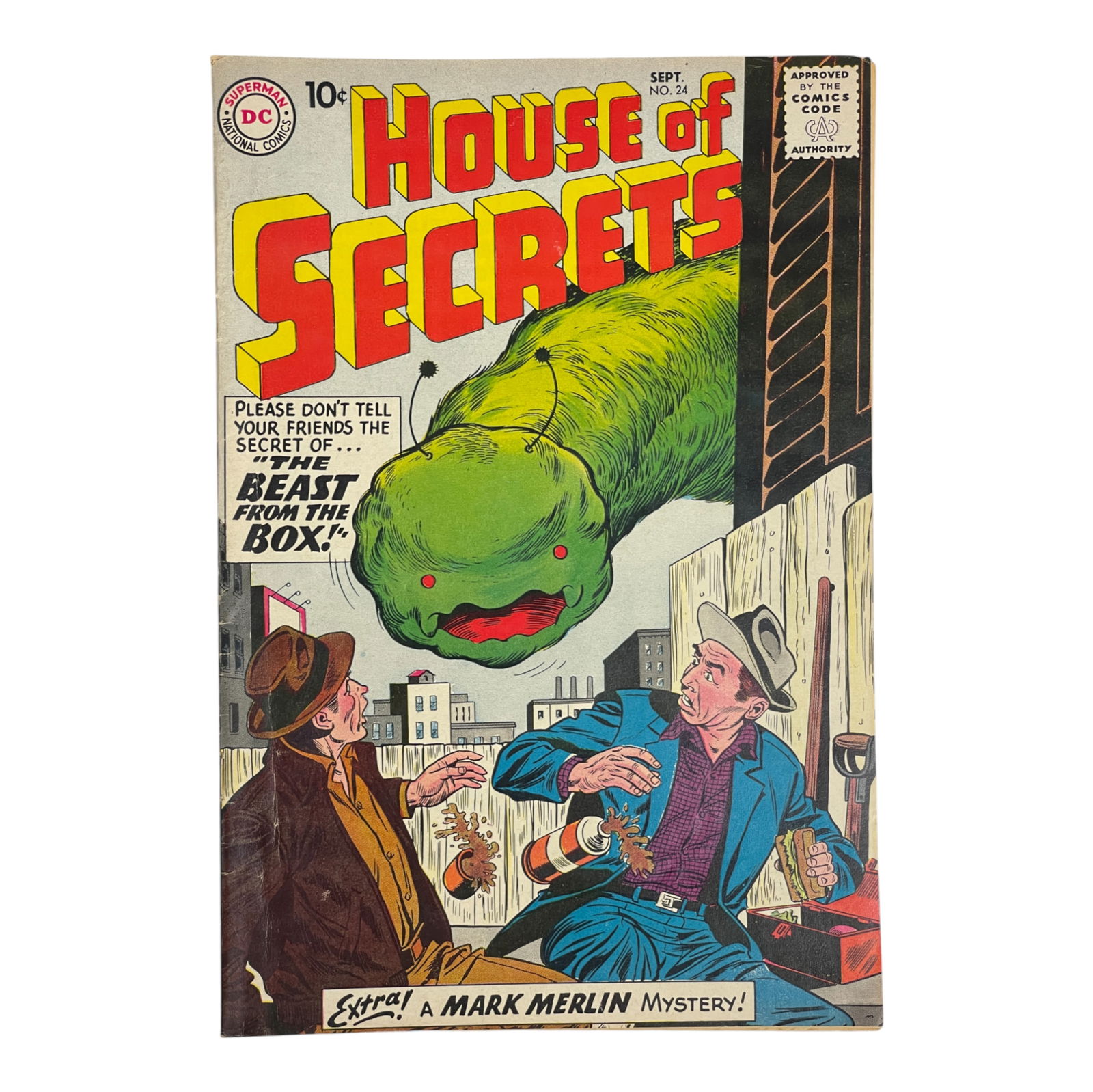 HOUSE OF SECRETS #24 Golden Age DC Comic Book Horror (1 of 4)