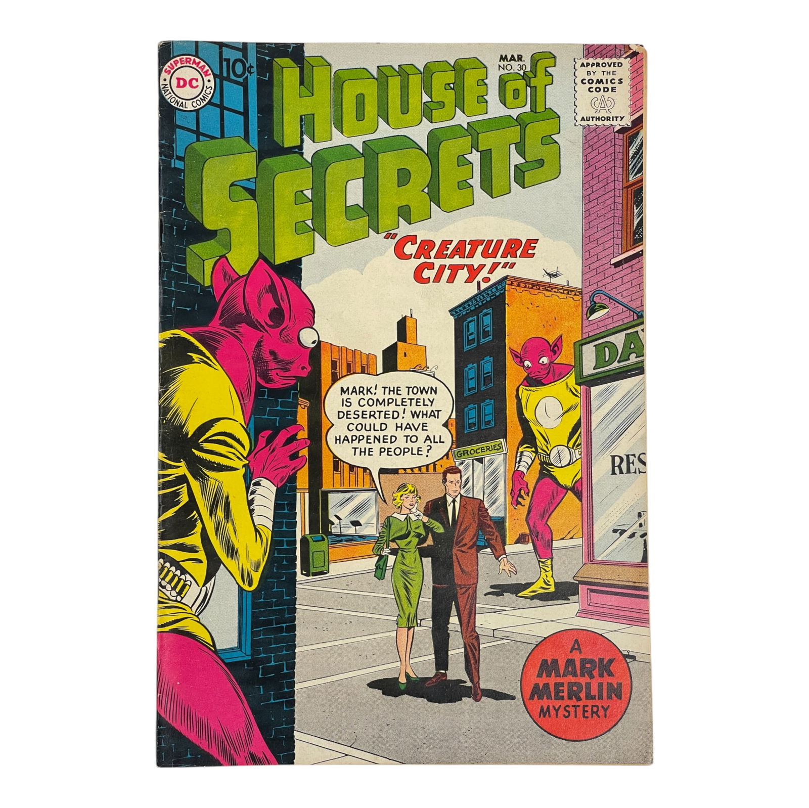 HOUSE OF SECRETS #30 Golden Age DC Comic Book Horror (1 of 4)