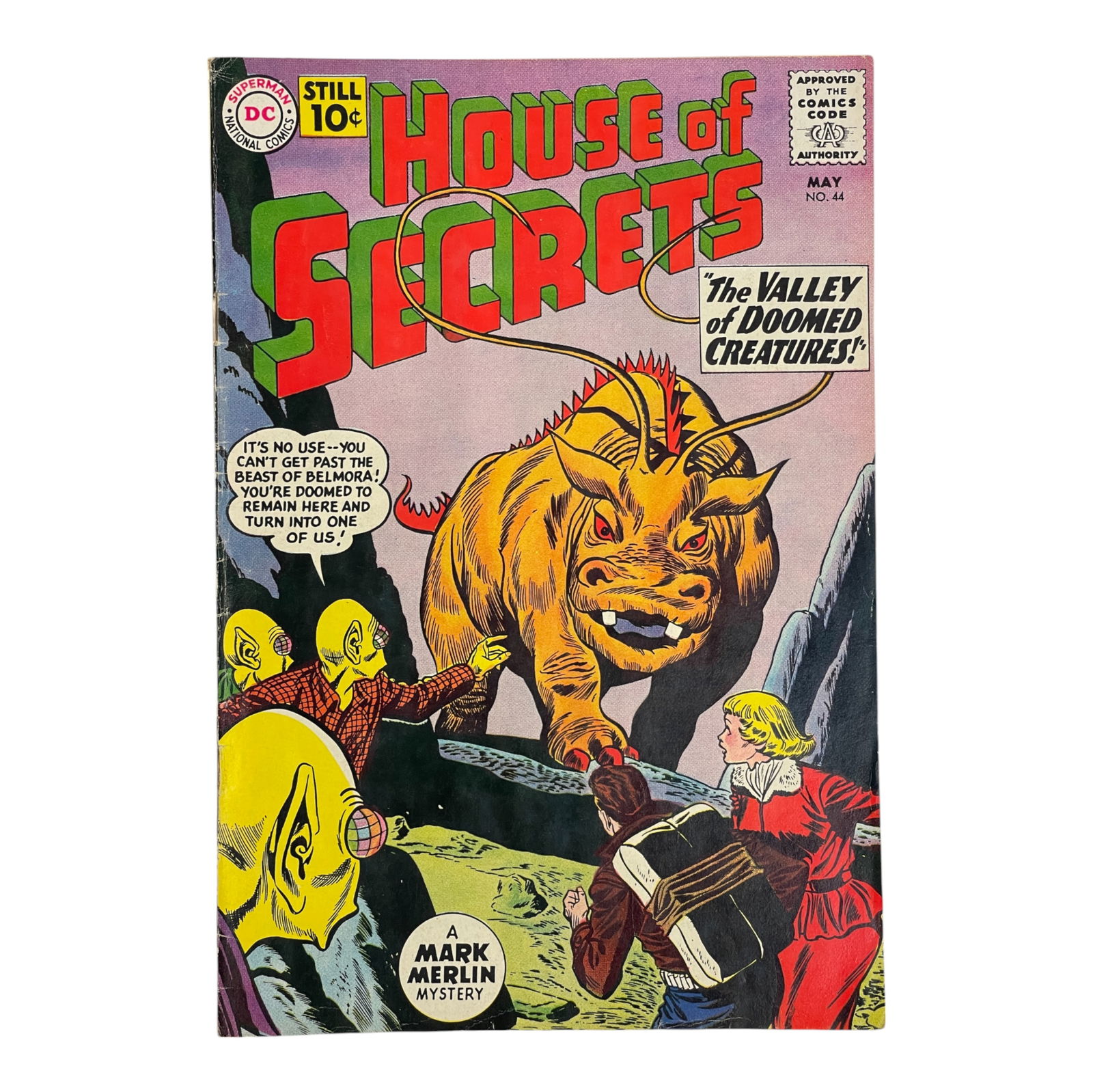 HOUSE OF SECRETS #44 Golden Age DC Comic Book Horror (1 of 4)