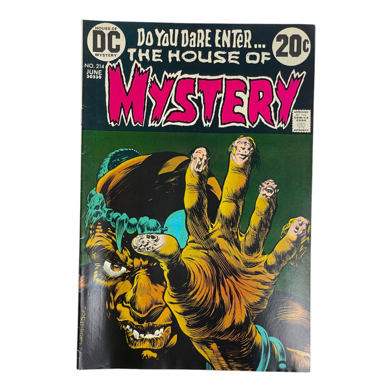 HOUSE OF SECRETS #214 Golden Age DC Comic Book Horror (1 of 4)