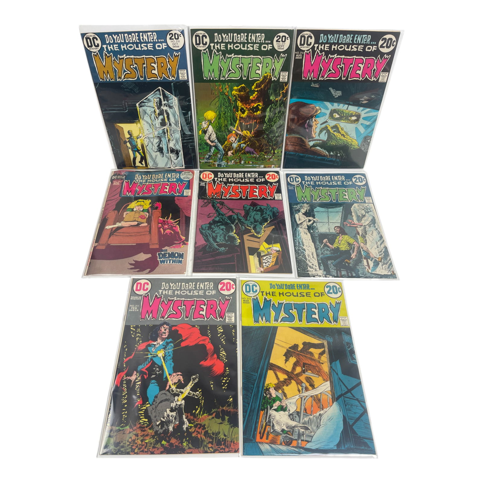 Vintage Golden Age DC Comic Book Horror Collection Assorted Lot of 8 (1 of 4)