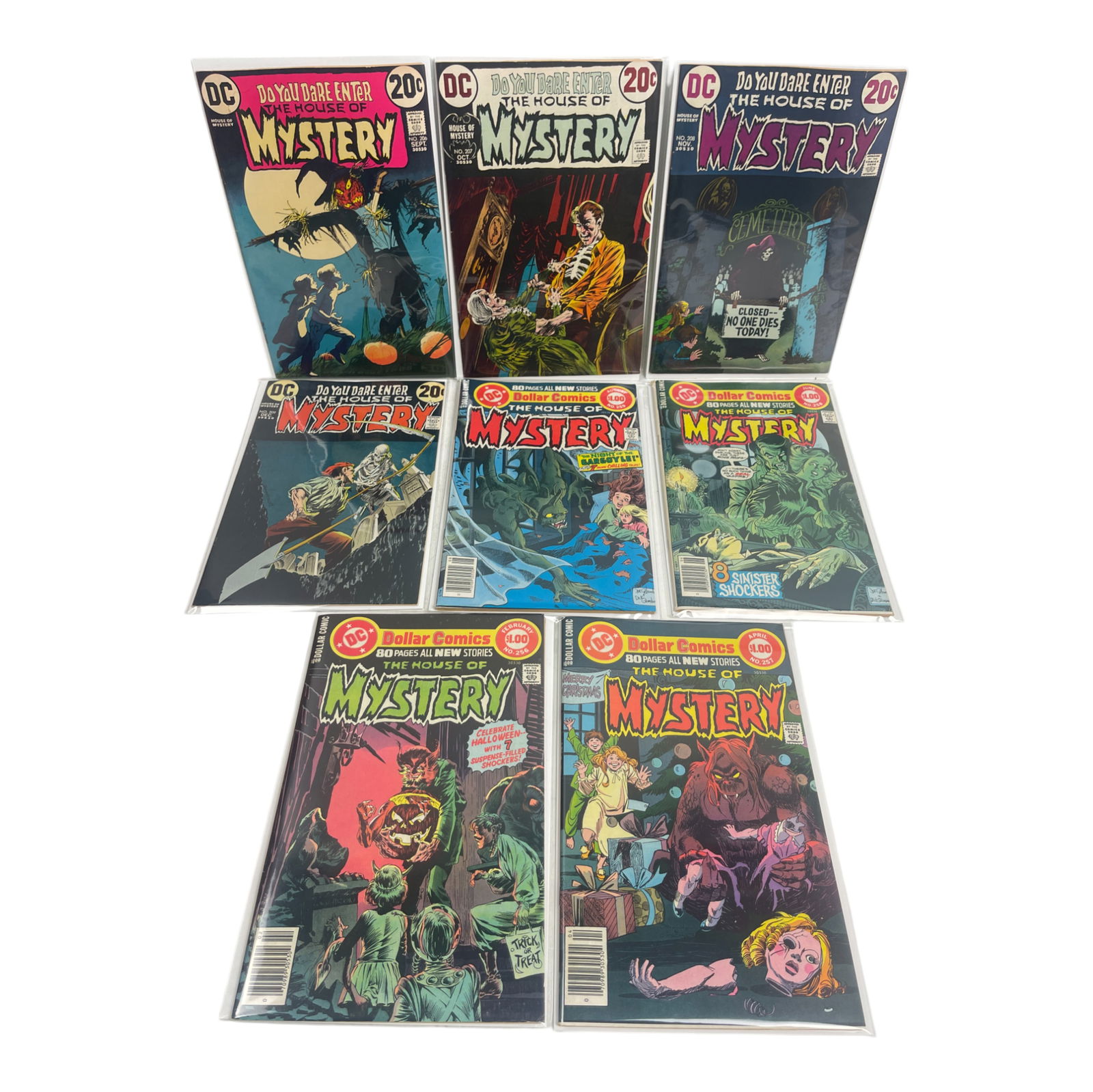 Vintage Golden Age DC Comic Book Horror Collection Assorted Lot of 7 (1 of 4)