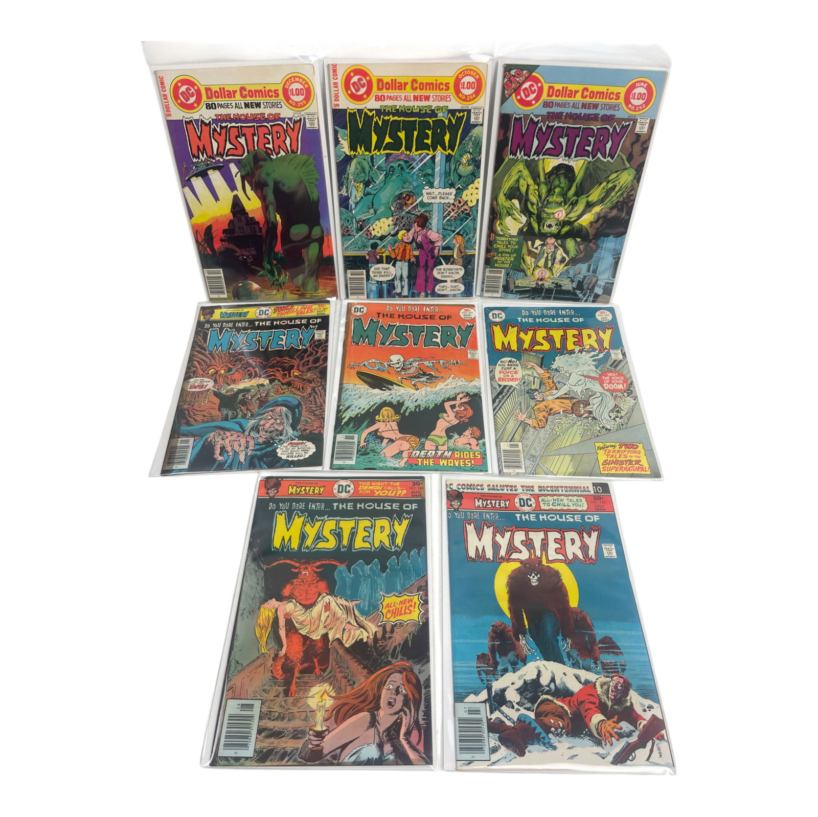 Vintage Golden Age DC Comic Book Horror Collection Assorted Lot of 7 (1 of 4)